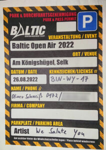 Bericht zum Konzert auf dem Baltic Open Air in Busdorf am Freitag, 26.08.2022